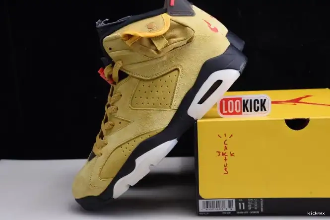 Rep AIR CN1084-300 JORDAN TRAVIS YELLOW 6 X SCOTT 0518